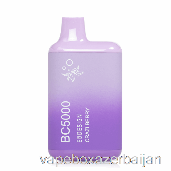 E-Juice Vape BC5000 Disposable Crazi Berry